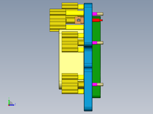 EDO30-A-笔记本CNC工装夹具三维模型CNC6-180620左视缩略图