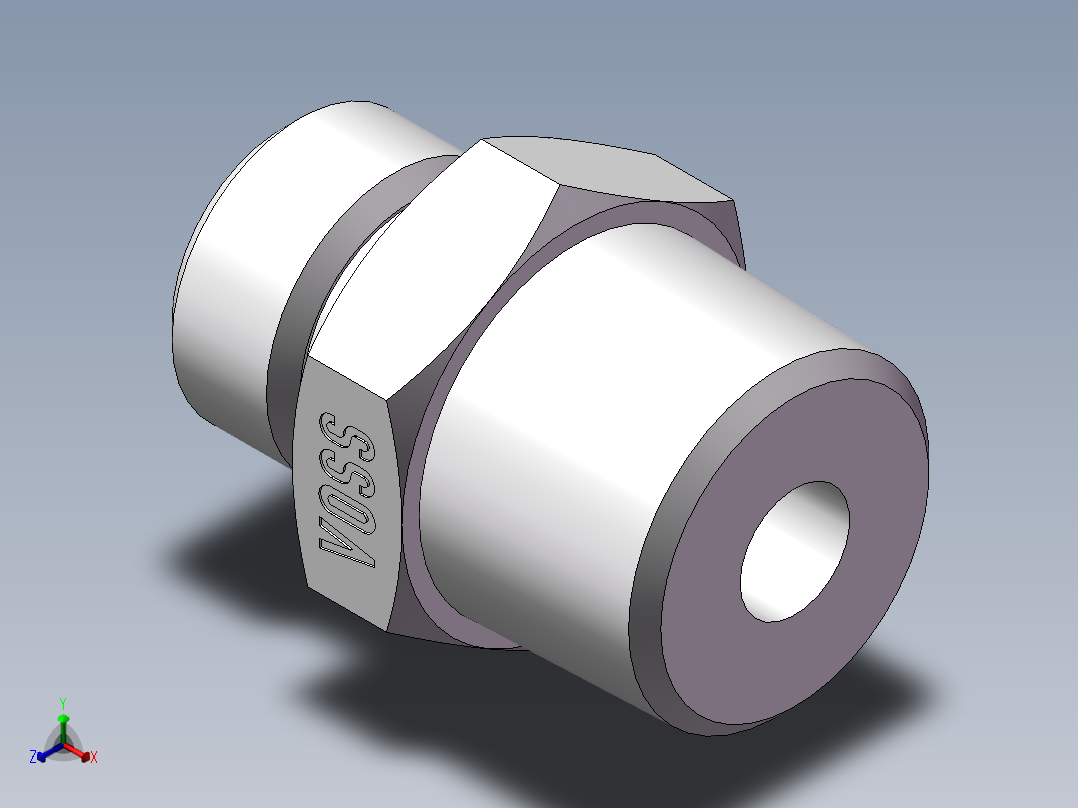 英制锥管螺纹直接头、1CT-14-06SP