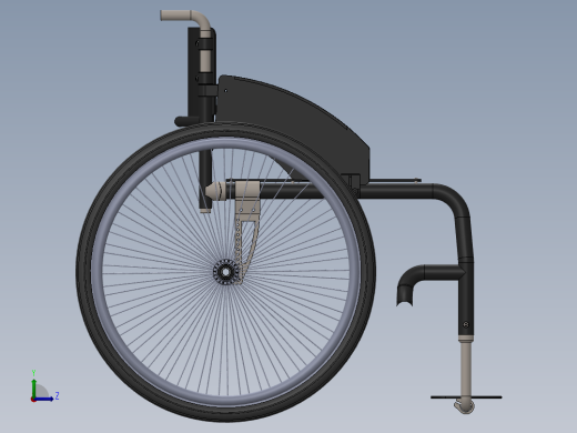 轮椅左视缩略图