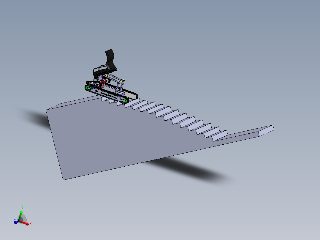 爬楼梯装置、楼梯机(5)