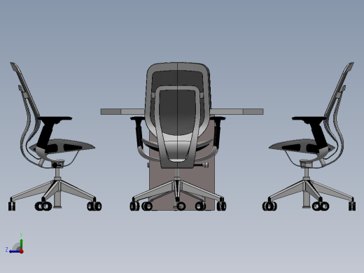 会议桌右视缩略图