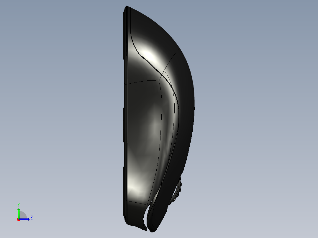 Zowie U2 鼠标 14左视图