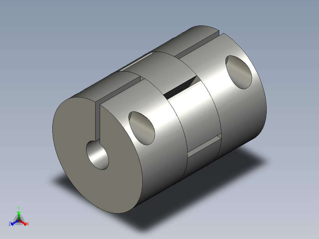 三普梅花式SLC-40-(10-20)(D40L55)正等轴测图
