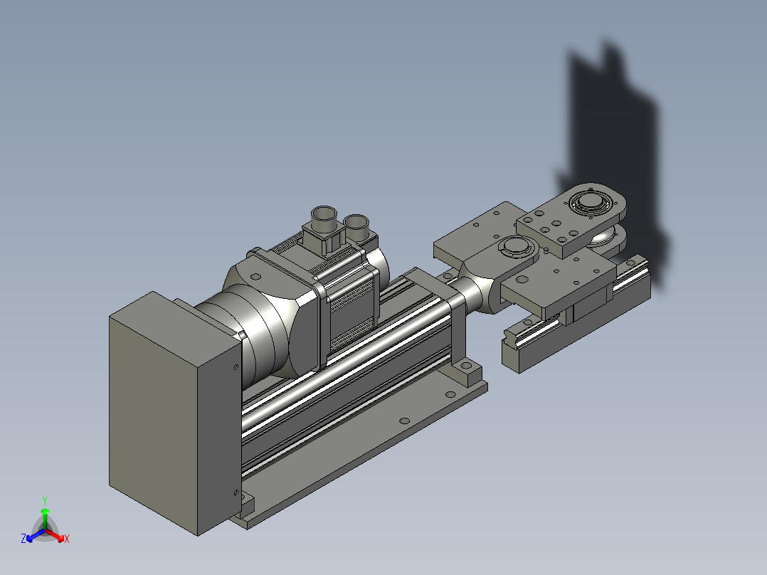 JALD22-1-弯曲-Z-07正等轴测图
