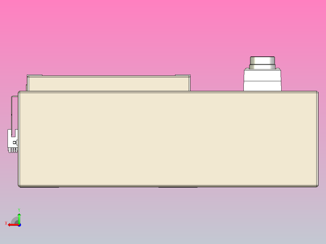 滚珠丝杠直线轴带导轨全封闭TPA-HCR-220D-3210C-L900-MR-C-P1K-N3后视图