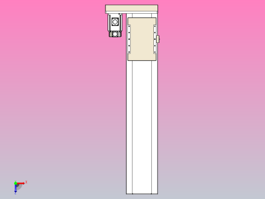 滚珠丝杠直线轴带导轨全封闭TPA-HCR-220D-3210C-L900-MR-C-P1K-N3俯视缩略图