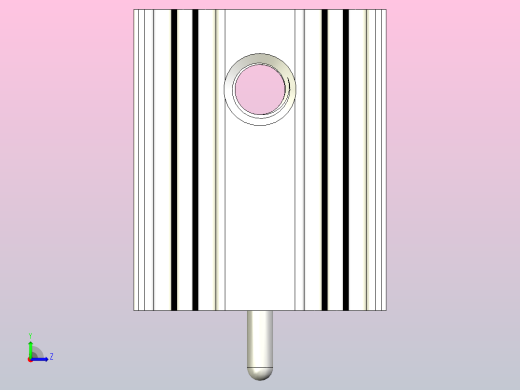 黑色散热器尺寸15 x 12 6 x 6 5 mm 11mm Pin固定ipt左视缩略图