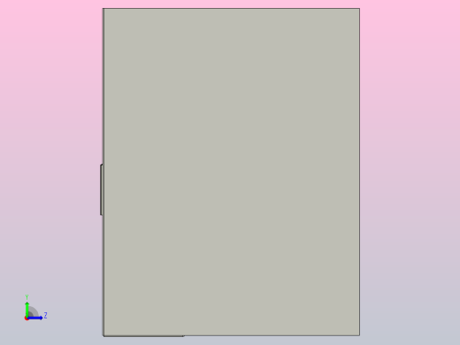 厨房设计左视缩略图