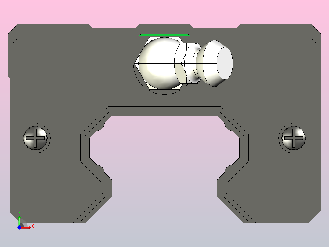 PML25HA滑块前视图
