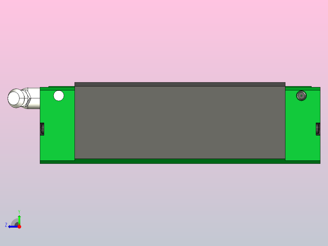 PML25HA滑块右视图