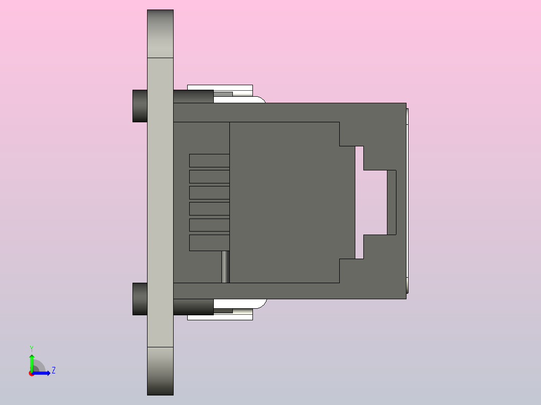 Me USB 主机 V1 0左视图