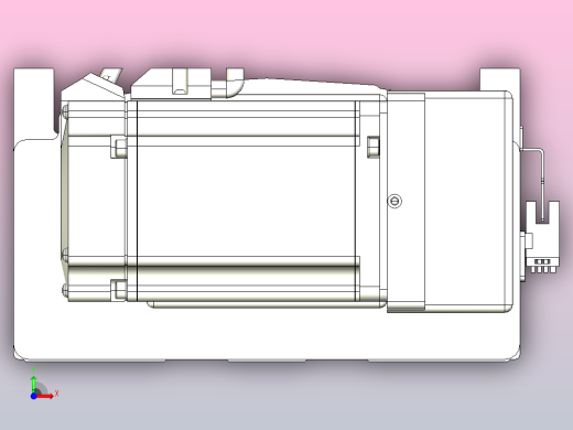 皮带直线轴半封闭可选导轨TPA-HNB-202D-140-L2250-MR-Y-P75-N3前视缩略图