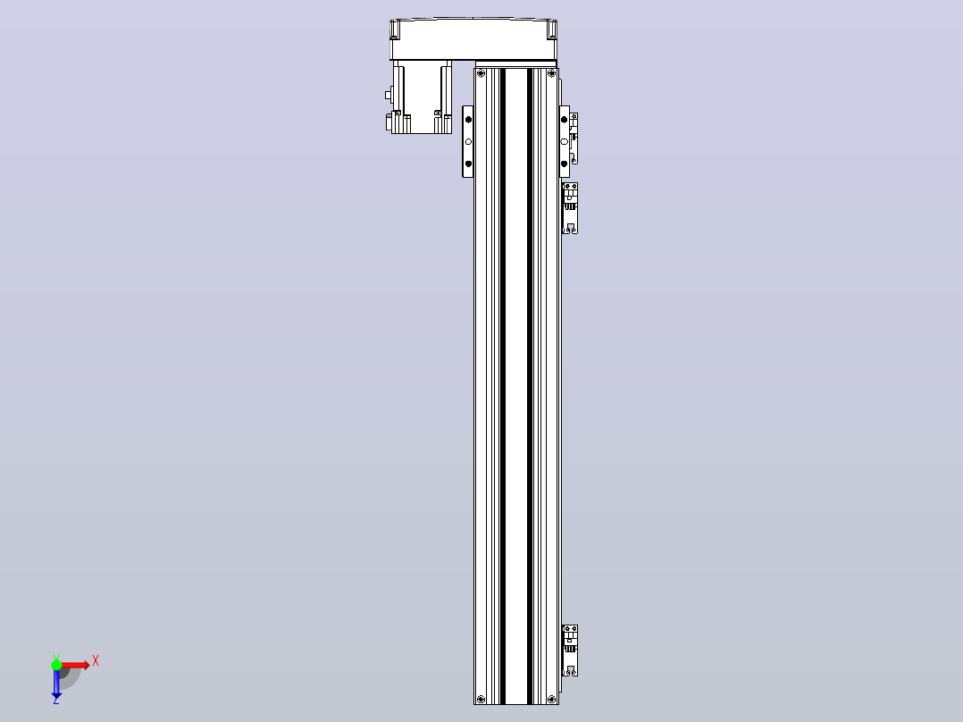 钢基模组TPA-KNR-8610C-640A1-ML-H0S2俯视图