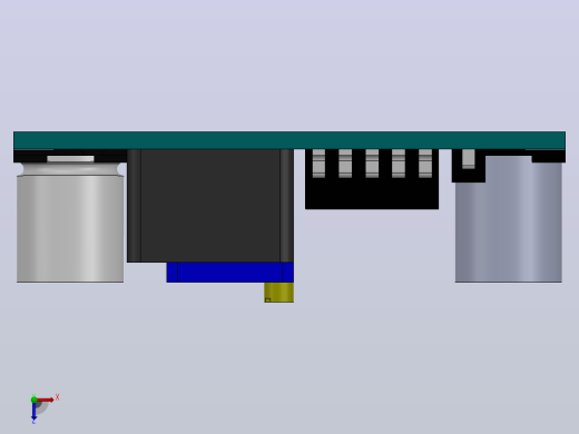 LM2596-ADJ小型电压调节器俯视缩略图