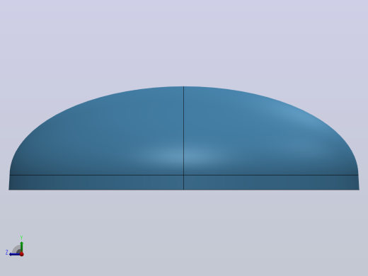 ASME椭圆形封头图纸和计算右视缩略图