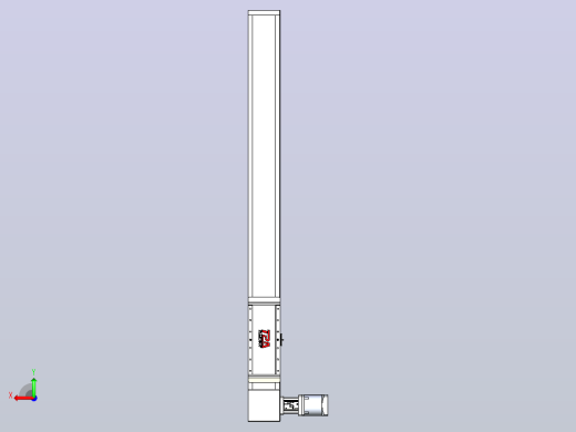 伺服电机集成皮带传动直线执行器TPA-OCB-140-256-L1050-DR-J90-N3后视缩略图