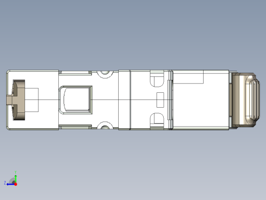 NB5-63M 1P塑料外壳式断路器三维模型202404右视缩略图