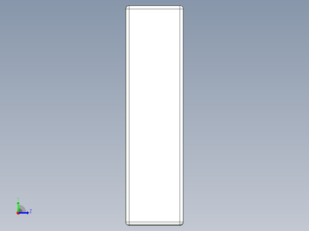 87x 片式电阻器封装 （SMD）RESC6632X84N左视图