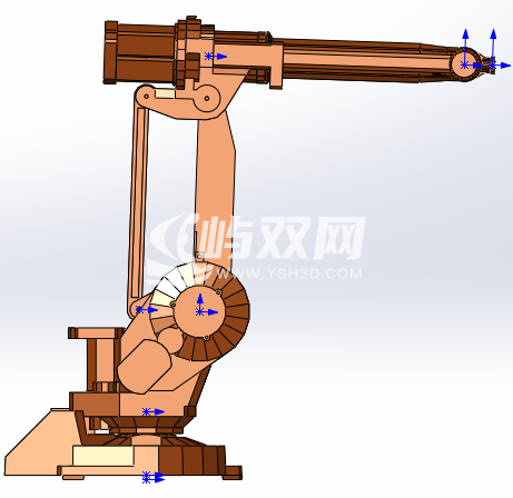 IRB1410六轴可运动机器人模型缩略图