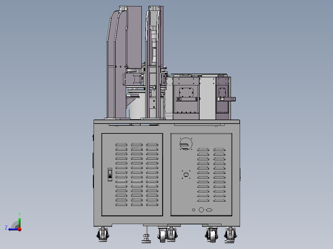 尺寸平面检测机外观检测机sw18右视图