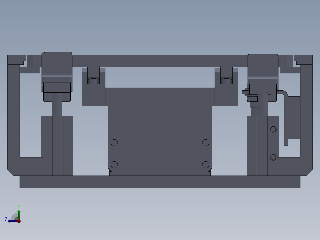 使用止回组件的推杆2右视图