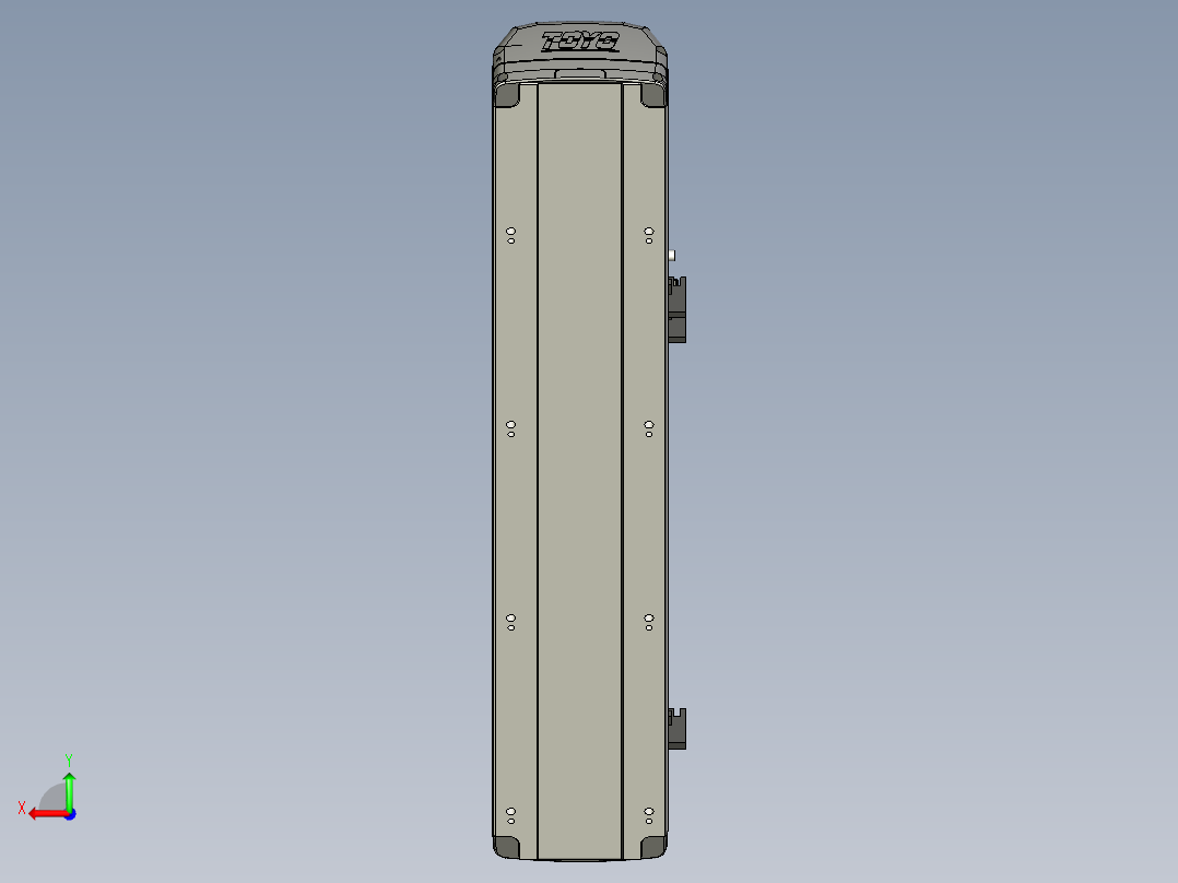 Toyo东佑达直线模组-ETH13-450-M后视图