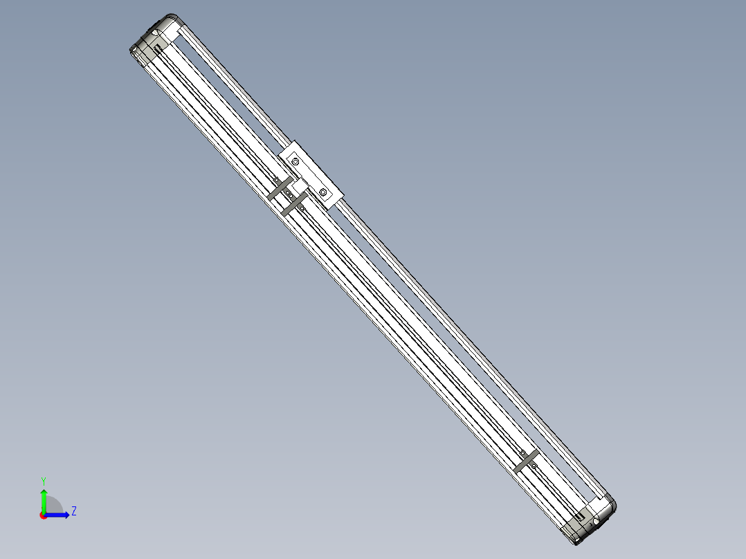 Toyo东佑达直线模组-ETH13-450-M左视图