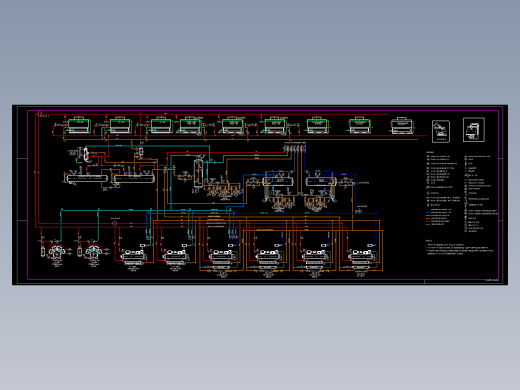 氨气管道流程图