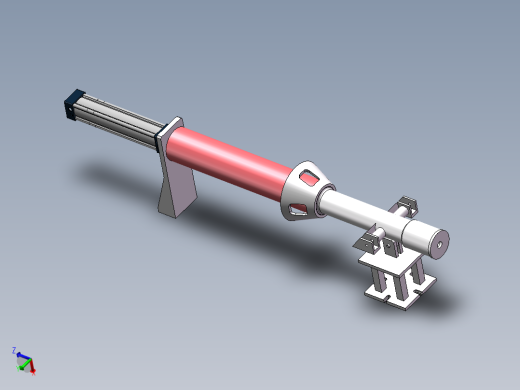 裂管器工作结构的设计