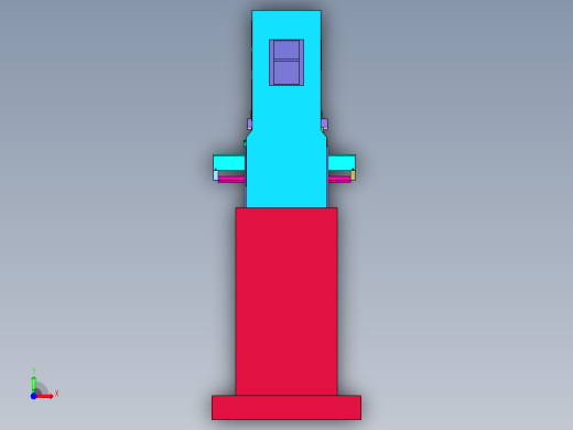 工作台左右穿梭双色印刷机前视缩略图