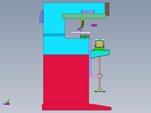 工作台左右穿梭双色印刷机右视缩略图