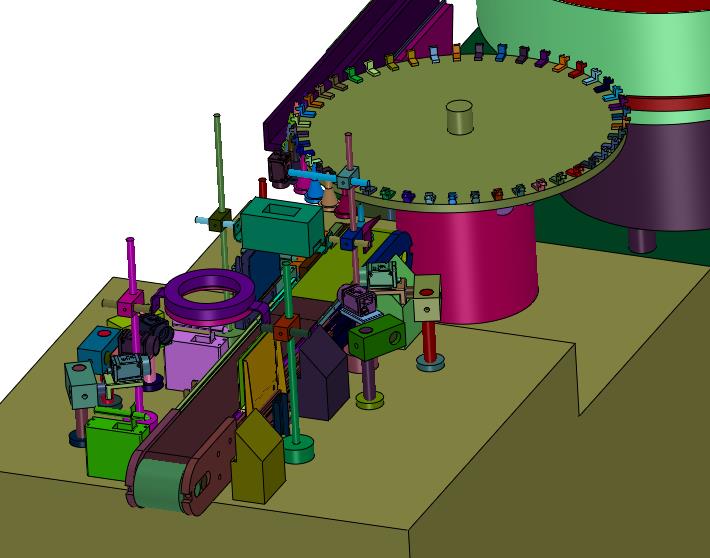 塑料杯连续供料拍照机