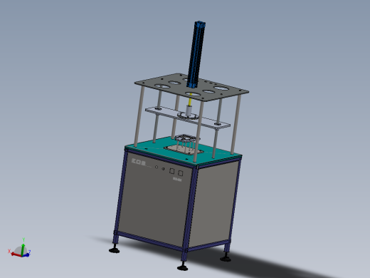 半自动吸塑密封机