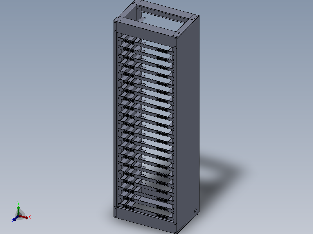 19英寸1U经济型机柜