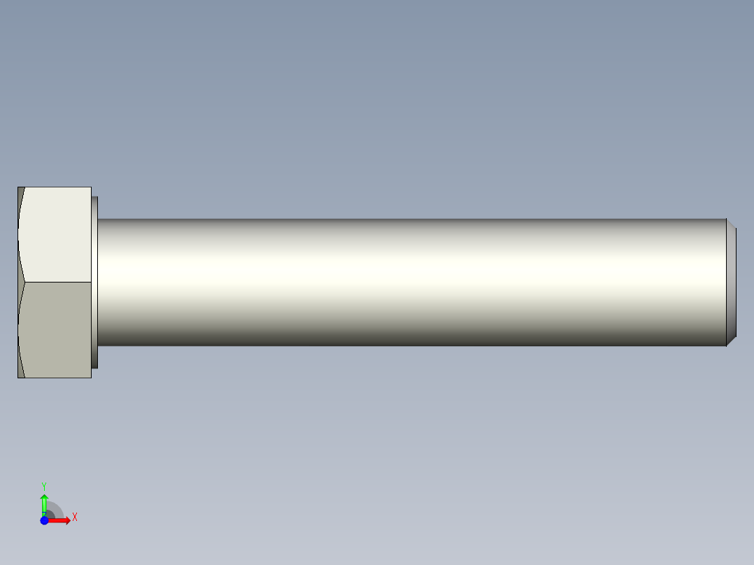 螺钉-DIN_931-M24x3x120_36.stp前视图