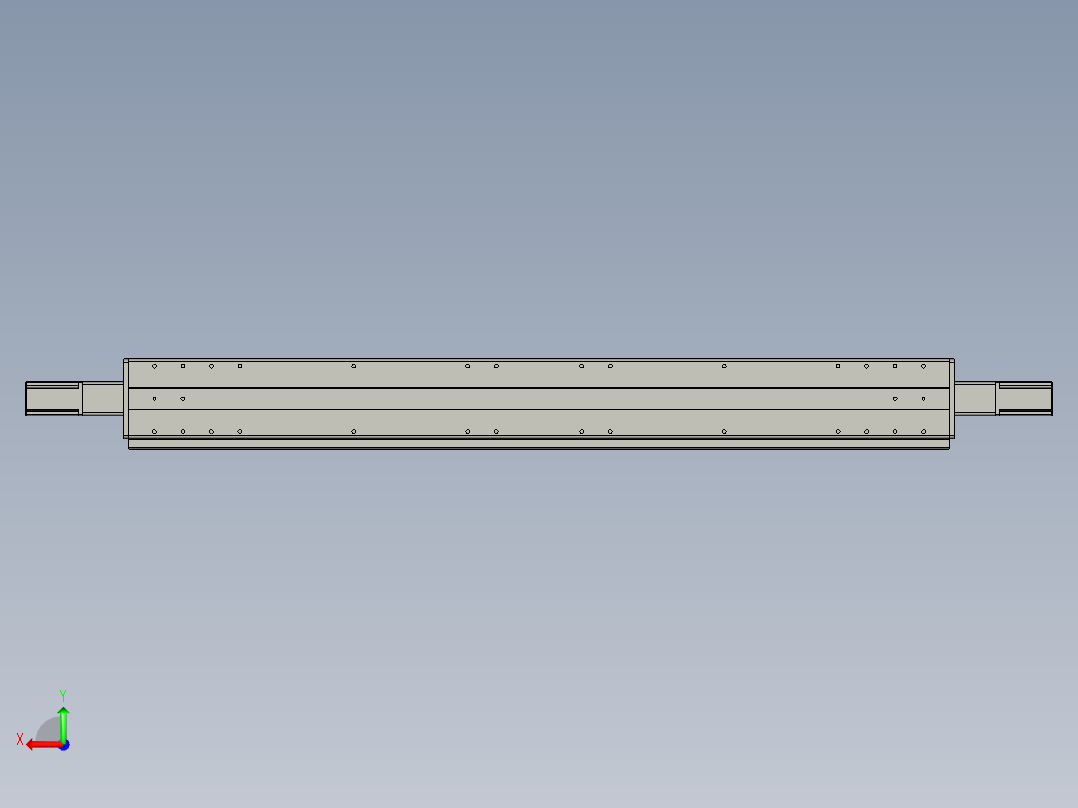 威洛博双电机滑台-VC14D2-S450-BC-P40-C6后视图