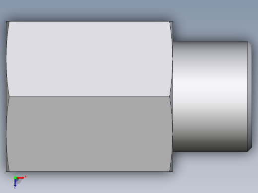 卡套式工业通用硬管接头EO_Swivel_connector_GAI08LRCFX俯视缩略图