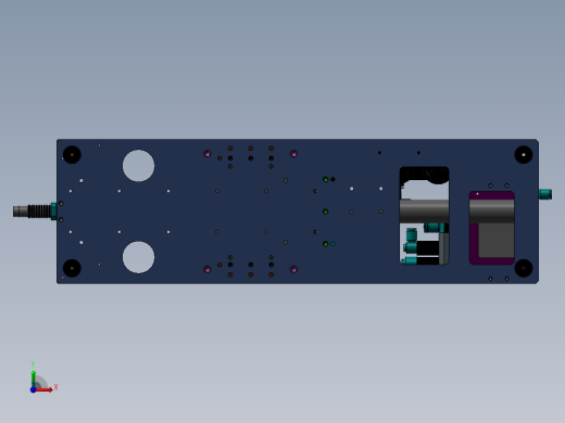 简单的压入治具前视缩略图