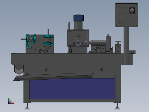 异形木板滚涂机前视缩略图
