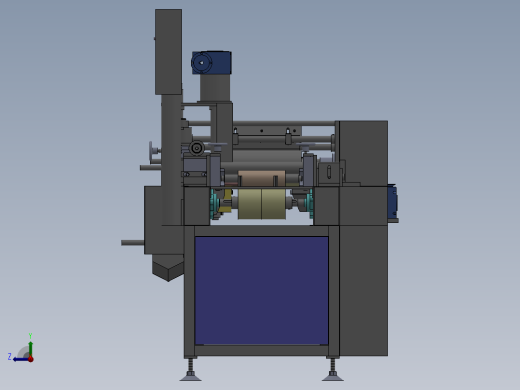 异形木板滚涂机右视缩略图
