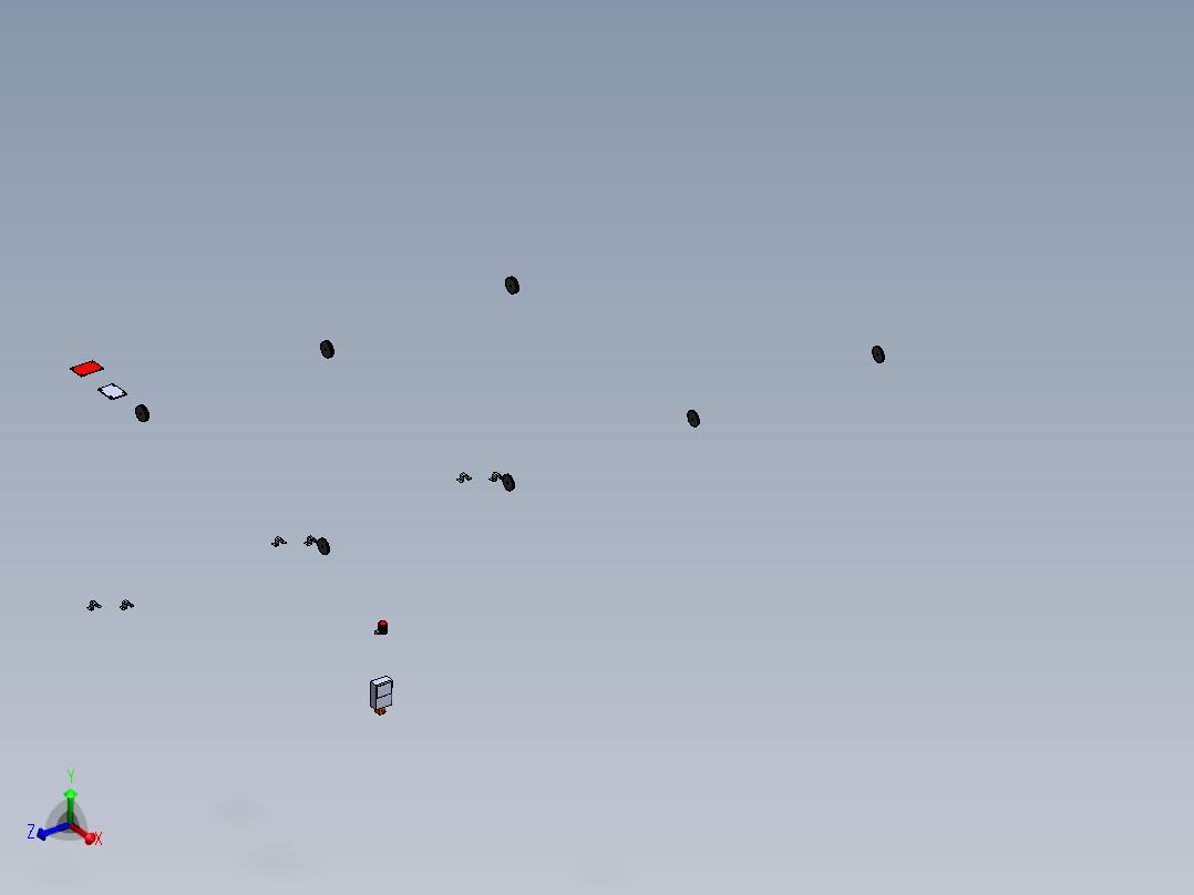 两层停车楼--SW（只有总装配图，仅供参考）