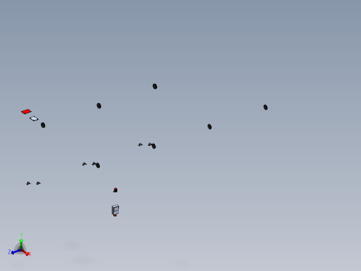 两层停车楼--SW（只有总装配图，仅供参考）