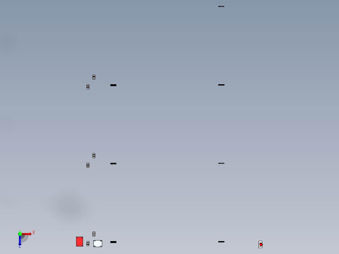 两层停车楼--SW（只有总装配图，仅供参考）俯视图