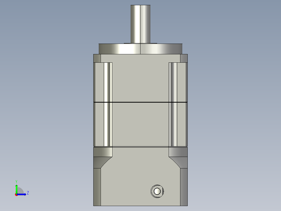 斜齿PGH090-L2 19-70-90-M6 CZ19.STEP左视图