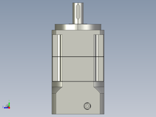 斜齿PGH090-L2 19-70-90-M6 CZ19.STEP右视缩略图