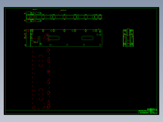 KOSMEKMRD1900-800多系列多零件图纸模型