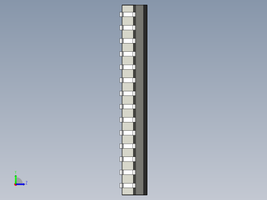 元器件3D封装SOIC28X49左视缩略图