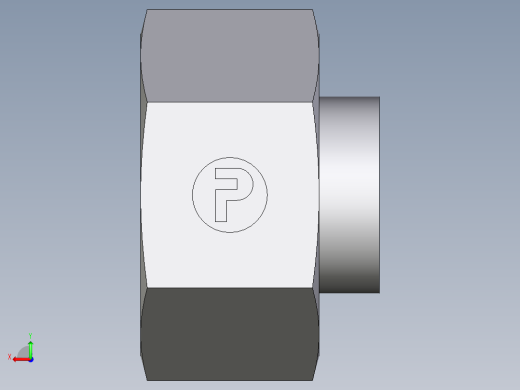 卡套式工业通用硬管接头EO_Blanking_plug_with_nut_for_cones_VKAM22LCF后视缩略图