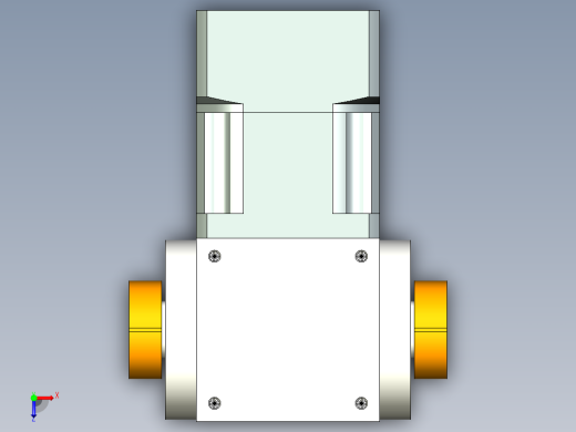 换向器PW90双边锁紧 PLX90-L1 19-70-90-M6.stp俯视缩略图