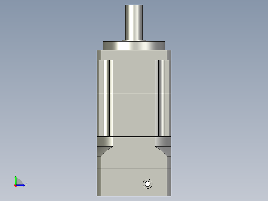 斜齿PGH060-L1 08-38.1-66.66-M4 CZ14.STEP左视图